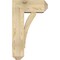 Ekena Millwork Thorton Craftsman Rough Sawn Bracket w/ Offset Brace, Douglas Fir, 8"W x 18"D x 30"H BKT0806X18X30THR04RDF - alternate 3
